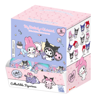 MY MELODY AND KUROMI COLLECTIBLE FIGURINES