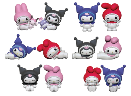 MY MELODY AND KUROMI COLLECTIBLE FIGURINES