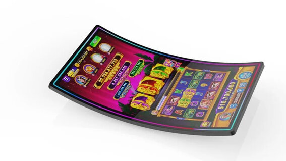 BUBBLE Touch Monitor Curved Version "C" Shape