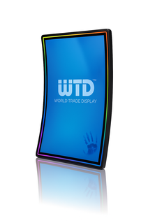 BUBBLE Touch Monitor Curved Version "J" Shape